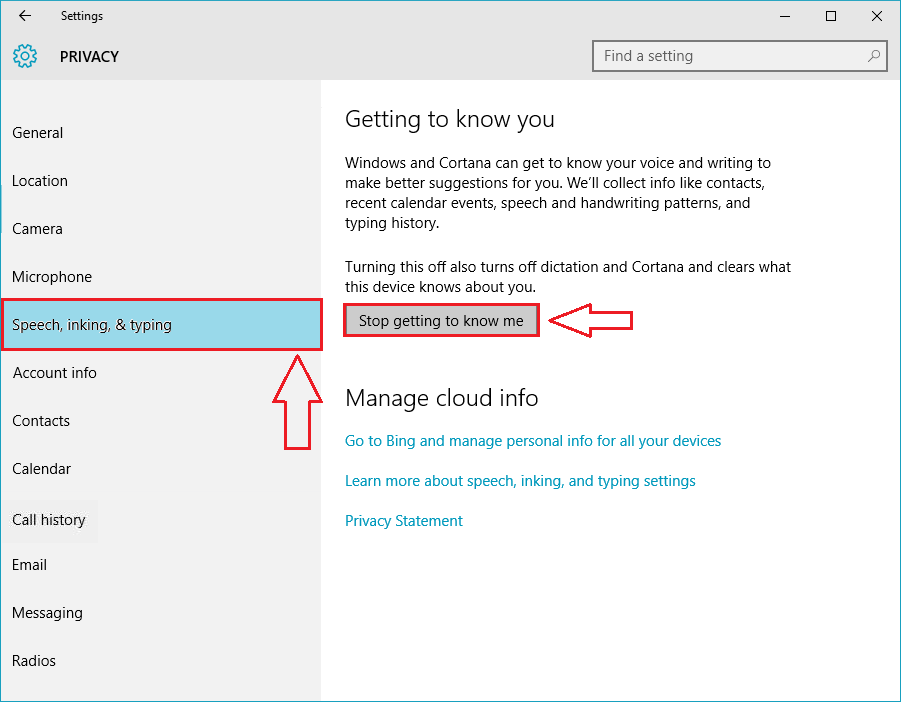 How To Turn Off Privacy Settings In New Windows 10 Update