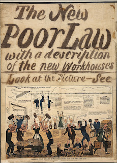 Figure 1. An Anti-Poor Law poster, depicting the shocking conditions of the workhouses