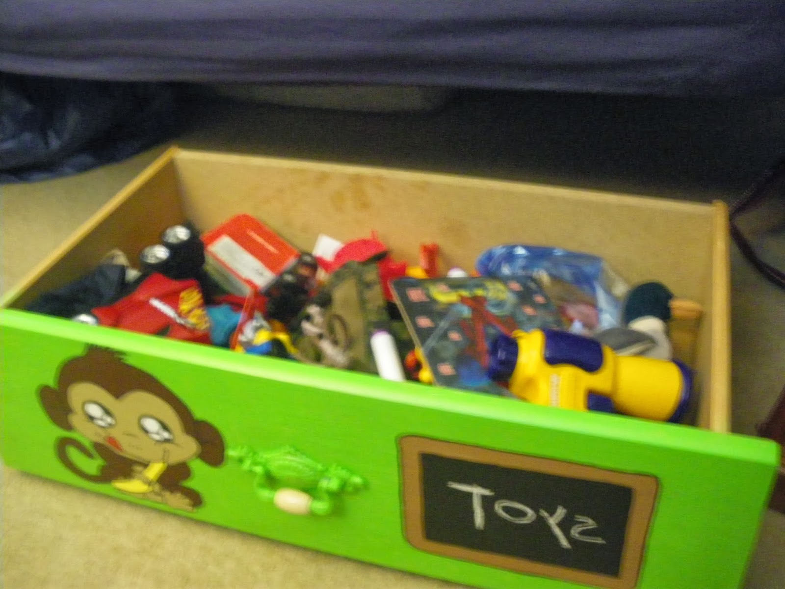 Dumpy Dresser to Toy Storage