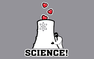 Love of Science Funny Science Wallpaper