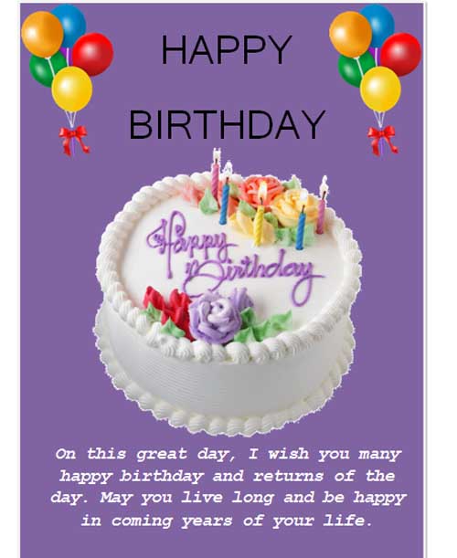 microsoft birthday card templates