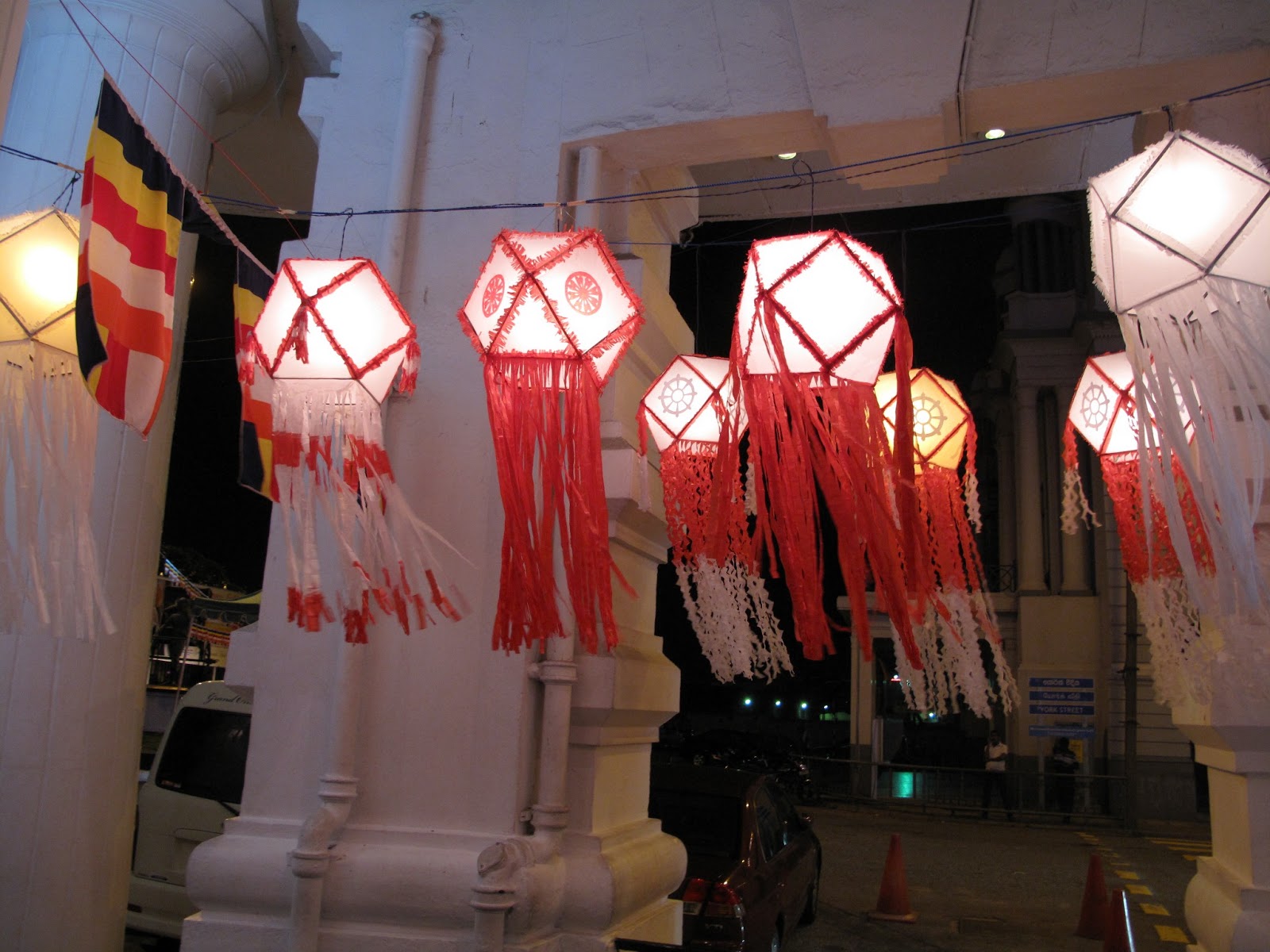 Sri Lanka lanterns, elephants, tuktuks and shades of green and blue
