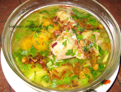 sup ayam simple