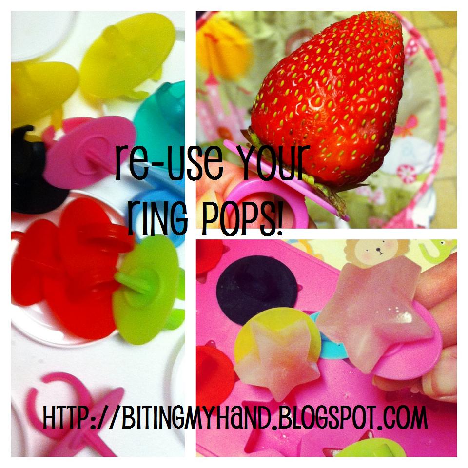 Biting The Hand That Feeds You Top Five ReUses for Ring Pop Rings