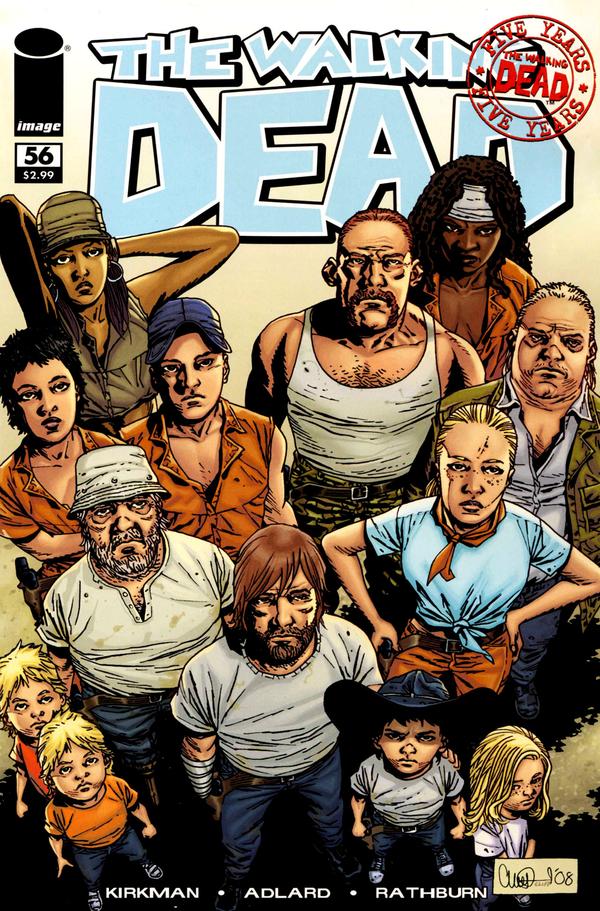 The Geeky Nerfherder: Comic Book Art: 'The Walking Dead'