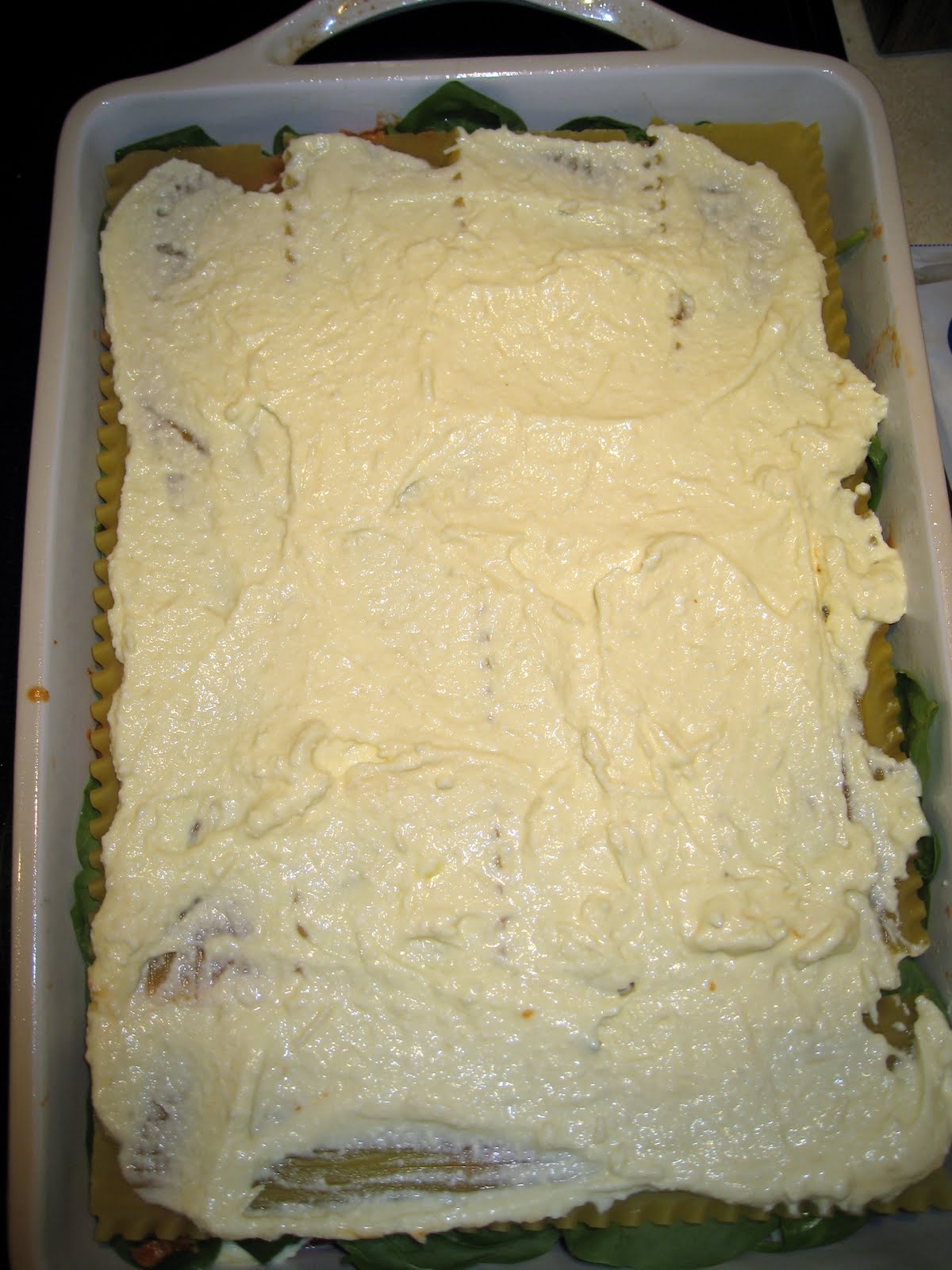 Roasted Red Pepper and Spinach Lasagna Tutorial (FREEZER MEAL)