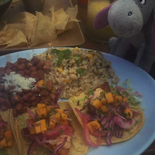 Lola Eats Blue Plate Taco, Santa Monica