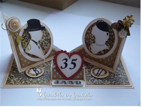 gerda's freubels en frutsels: 35 jaar getrouwd!