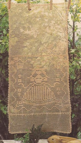 Panel decorativo a crochet