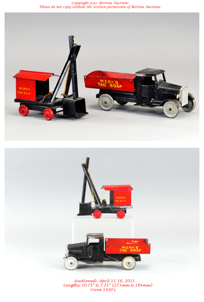 Old Antique Toys Steelcraft Toys