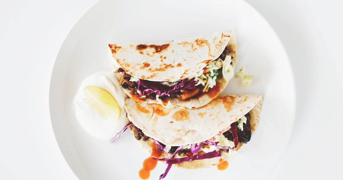 Unedeux senses Crispy Black Bean Tacos with Feta & Cabbage Slaw