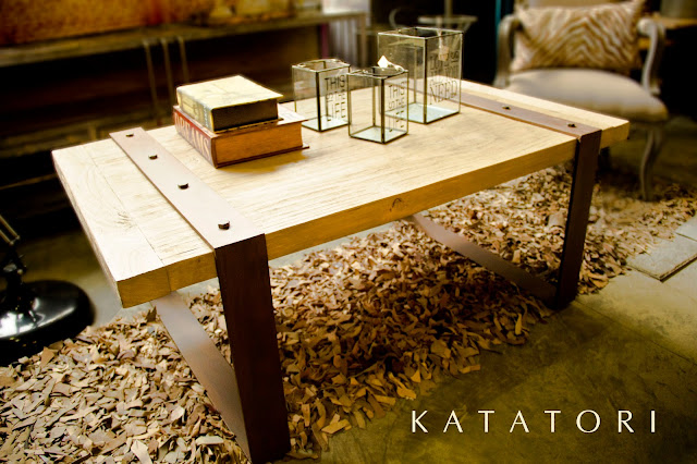 Mesa madera y metal Katatori