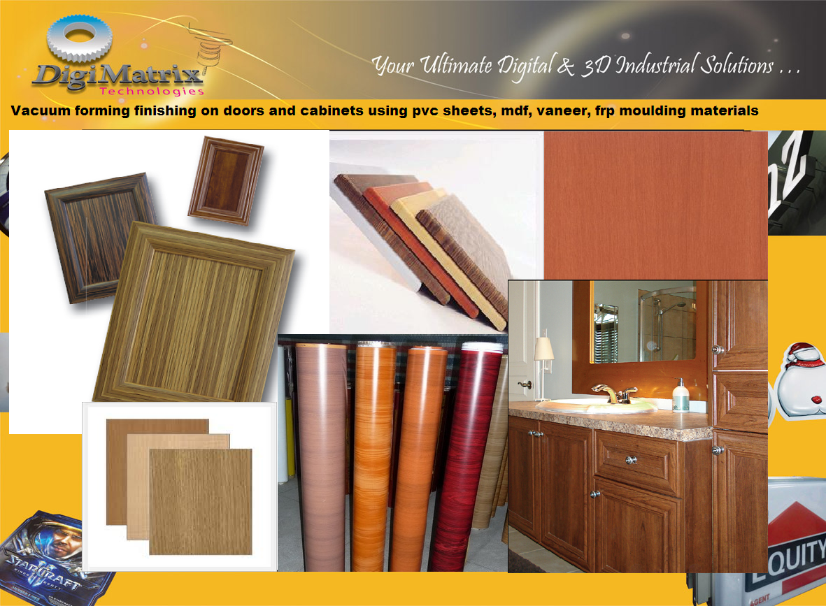 CNC Router and Vacuum forming 2 in 1 machine for Wood Fabrication