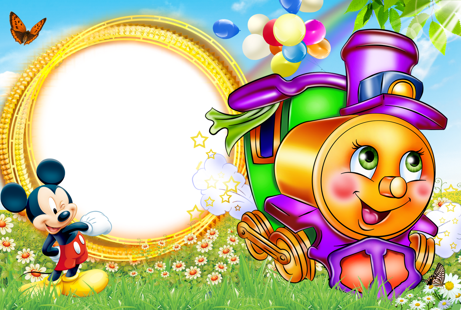 Frames PNG disney #5 | Imagens para photoshop