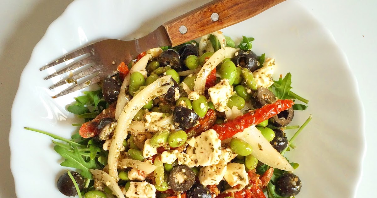 Food, Love, & Life {recipe} mediterranean edamame salad