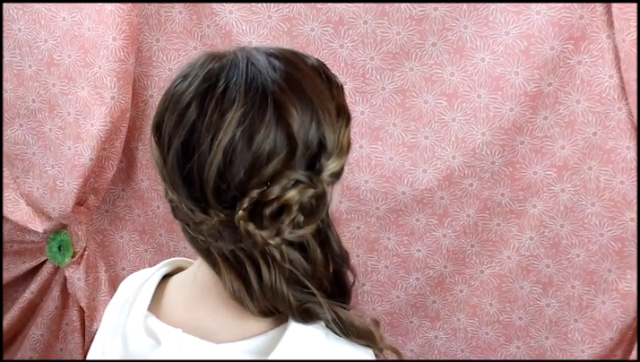 peinados para eventos - peinados con trenzas y chinos