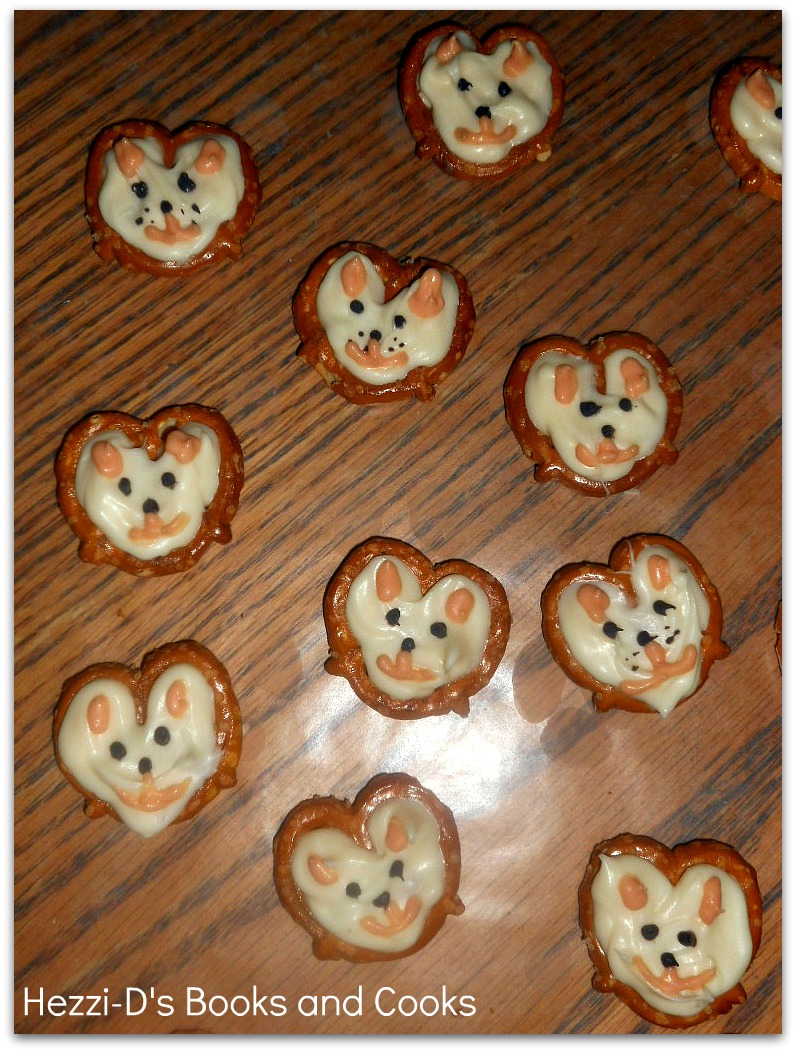 Chocolate Pretzel Ducks and Bunnies for Easter HezziD's Books and Cooks