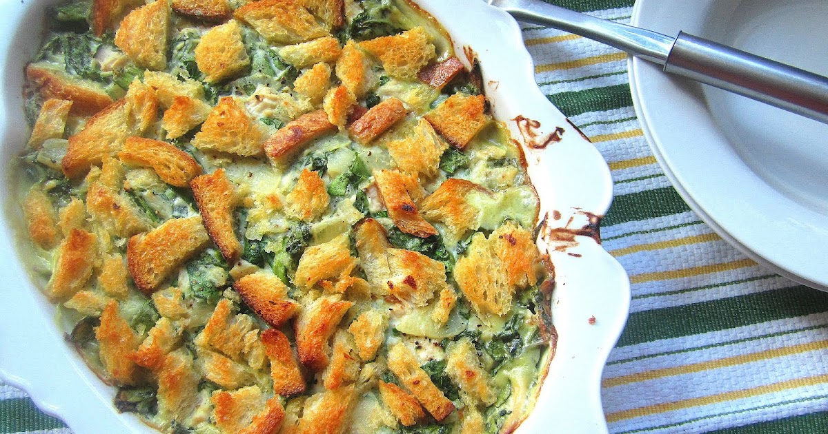 Martha Stewart's Chicken & Spinach Bake