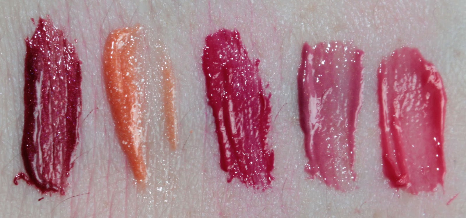 MUA Intense Kisses lip glosses - Love Leah