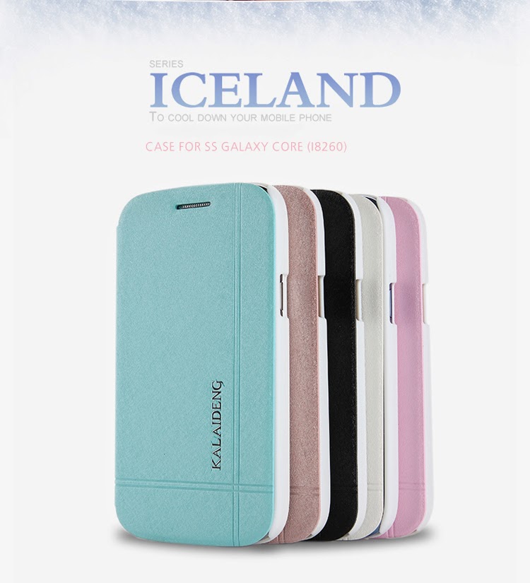 KLD Iceland Series Slim Fashion Folio Leather Case for Samsung Galaxy Core I8260 I8262 KLD Iceland Series Slim Fashion Folio Leather Case for Samsung Galaxy Core I8260 I8262