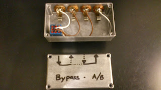 Levy Sound Design: True Bypass / AB Box Circuit