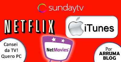 IMAGEM: Vamos ver conteúdo de TV pela web? IMAGEM: Vamos ver conteúdo de TV pela web?