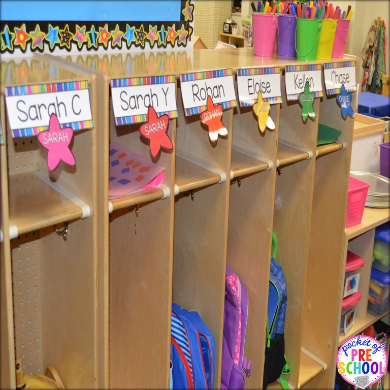 Classroom Reveal and a FREEBIE Pocket of Preschool