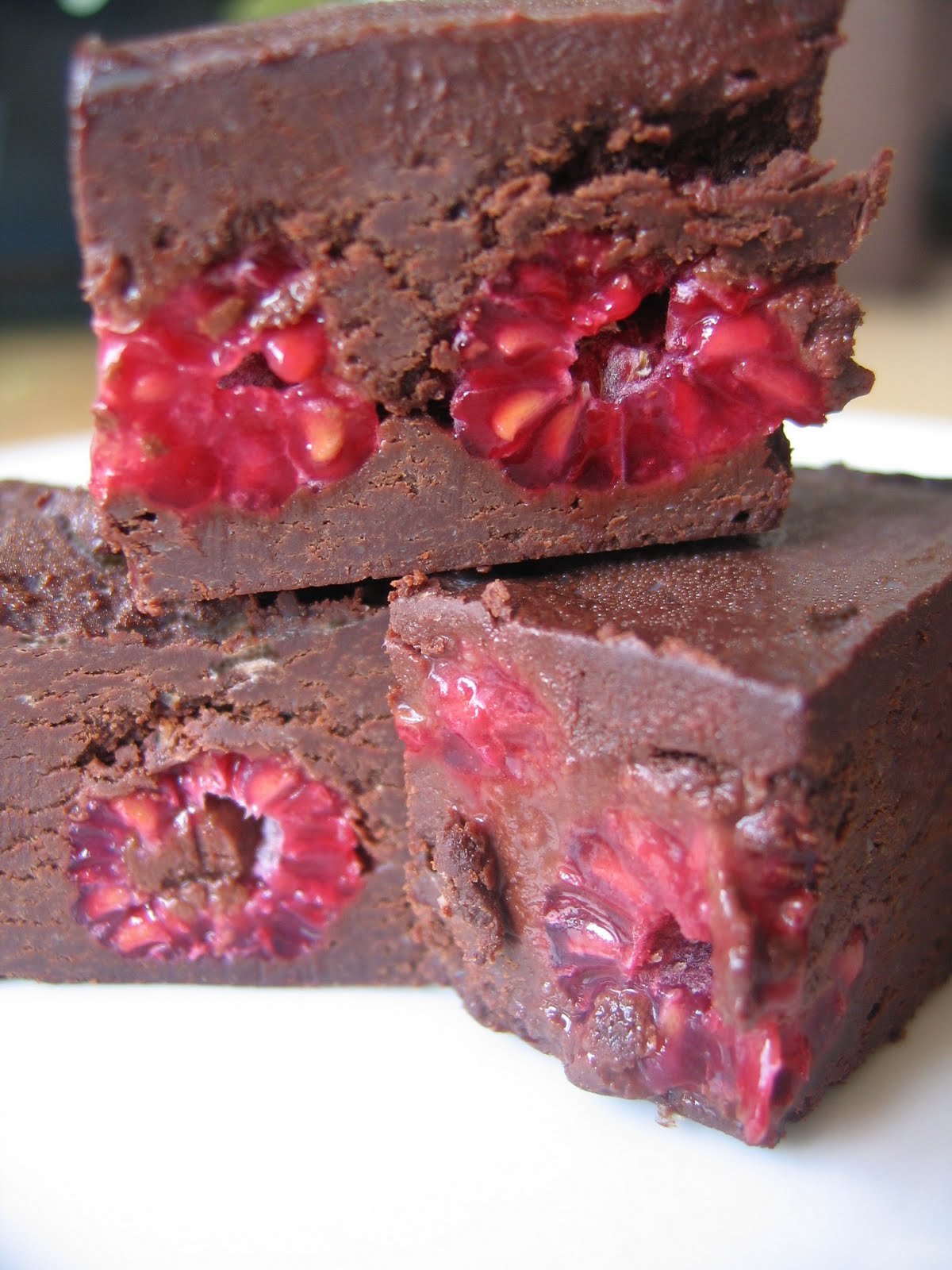 Morsels and Musings chocolate raspberry truffles