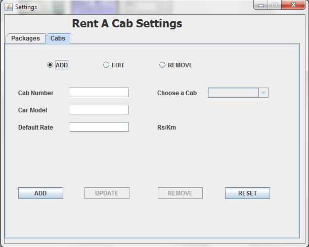 core java project desktop application cab invoice generator code
