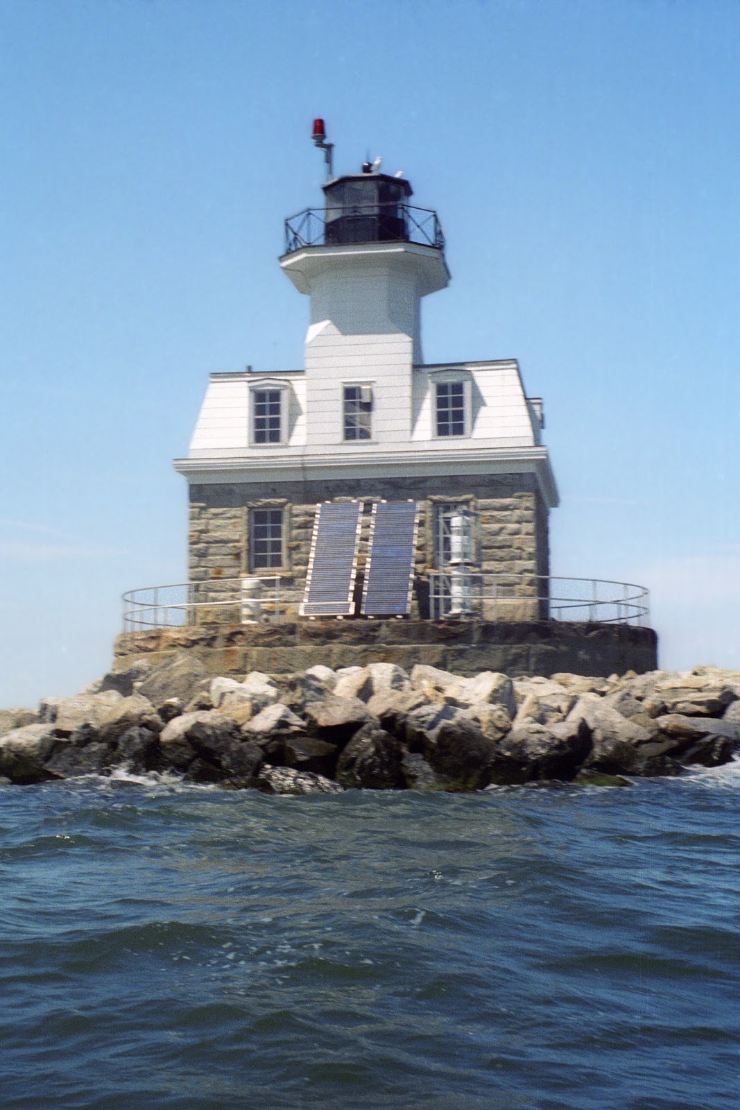 Penfield Reef Lighthouse Long Island Sound Connecticut Penfield Reef Lighthouse Long Island Sound Connecticut