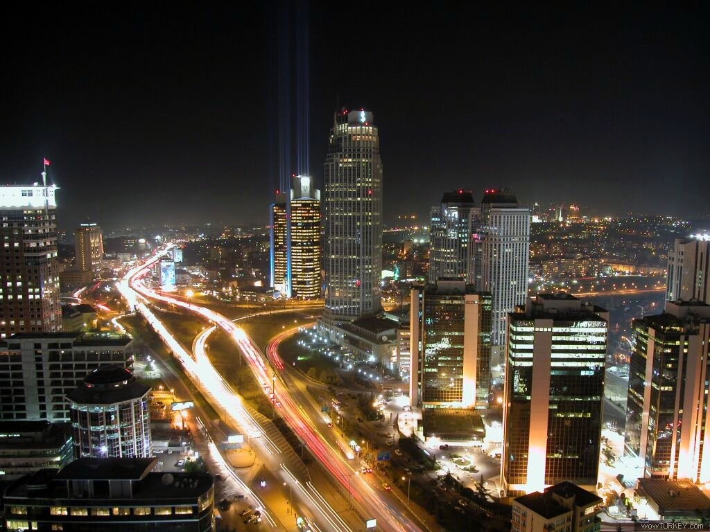world places  Istanbul Turkey Night Pictures