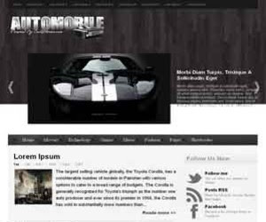 AutoMobile Blogger Template