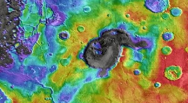 Inilah Gunung Api yang Mirip Toba di Mars