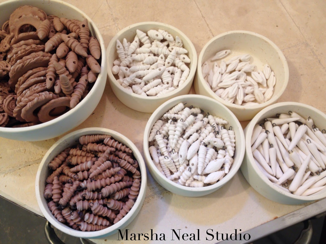 Love My Art Jewelry Making Ceramic Beads with Wire Loops