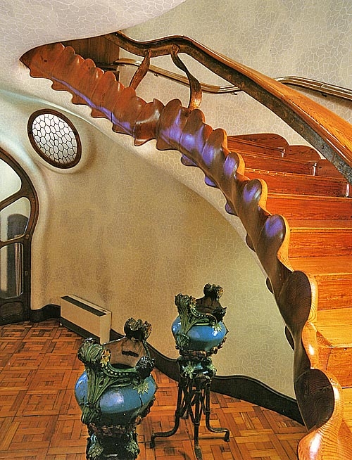 Antoni Gaudi Staircase