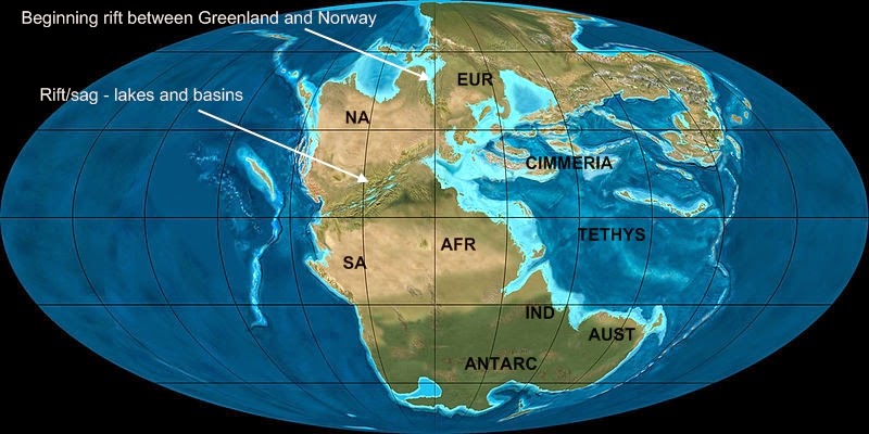 History of the Earth: September 21. Triassic Antarctica