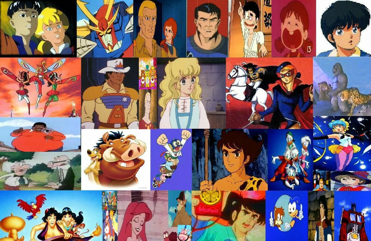 Anni 80 90 Cartoni Animati E Anime Cartoni Animati Americani Ed Europei E Anime Giapponesi Degli Anni 80 90 Trasmessi In Italia