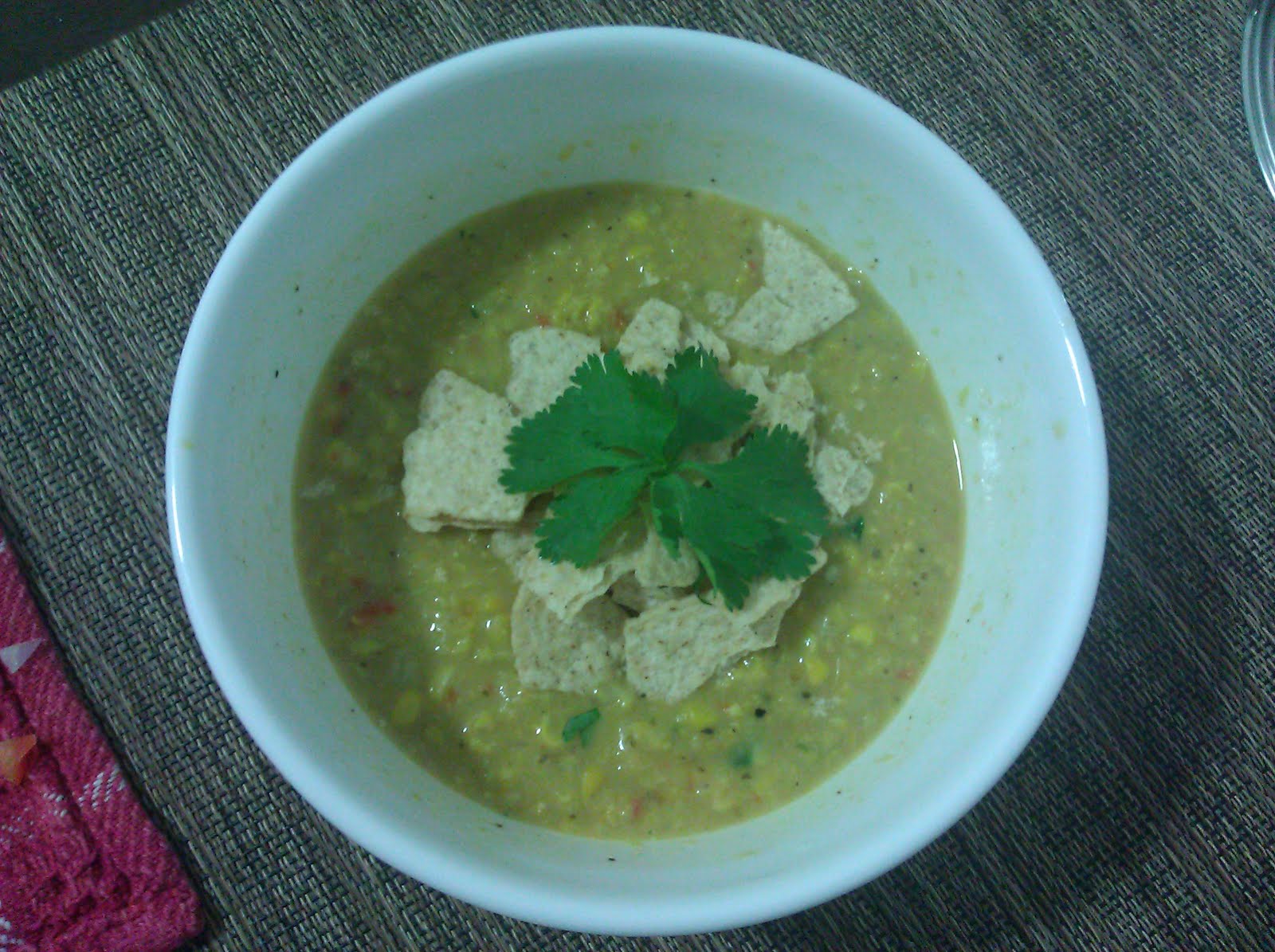 Vegetariabean Mexican Corn Soup (Sopa de Elote)