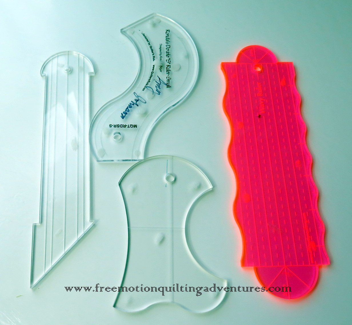 Amy's Free Motion Quilting Adventures Ruler Work on a Domestic Sewing Machine Rulers
