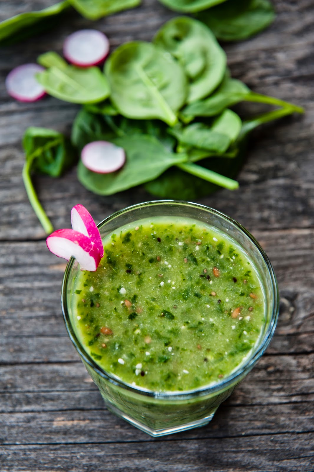 Mucus Clearing Radish Smoothie Raw Edibles