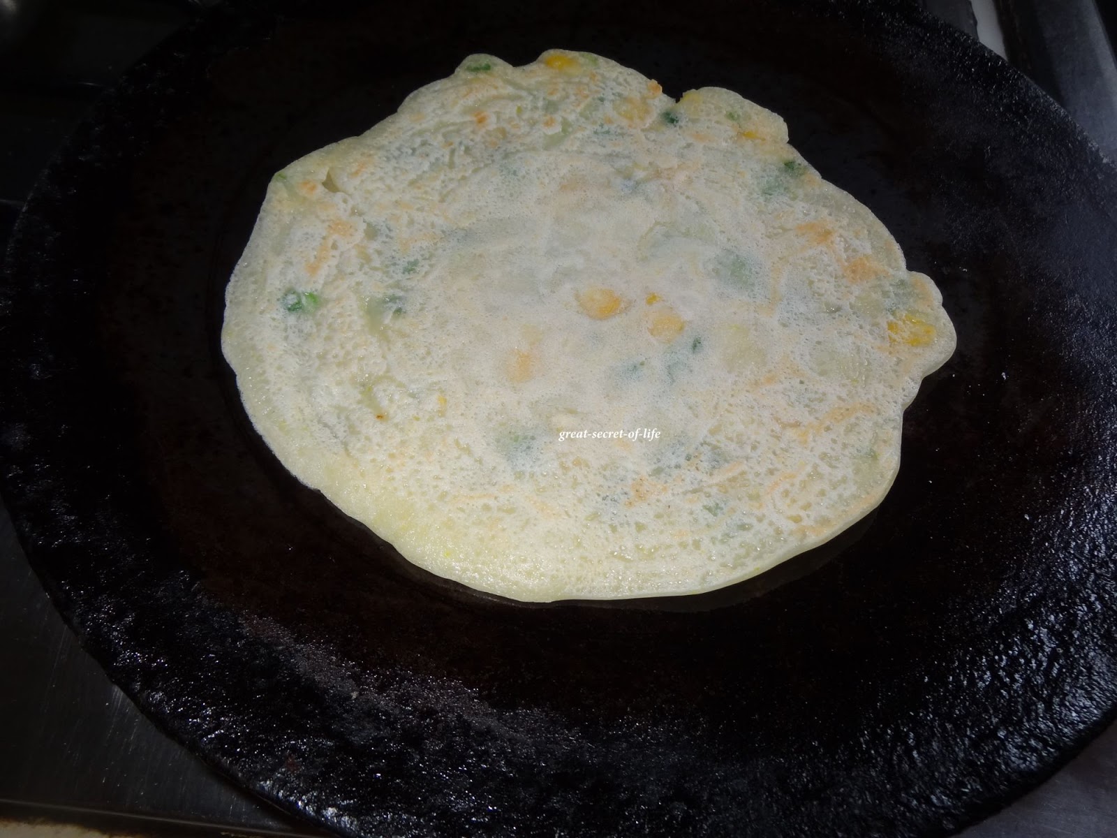 Korean Corn Pancake Greatsecretoflife