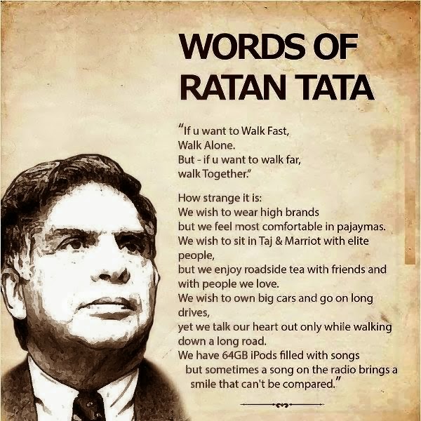 Quotes by Ratan Tata - Just Entertainment