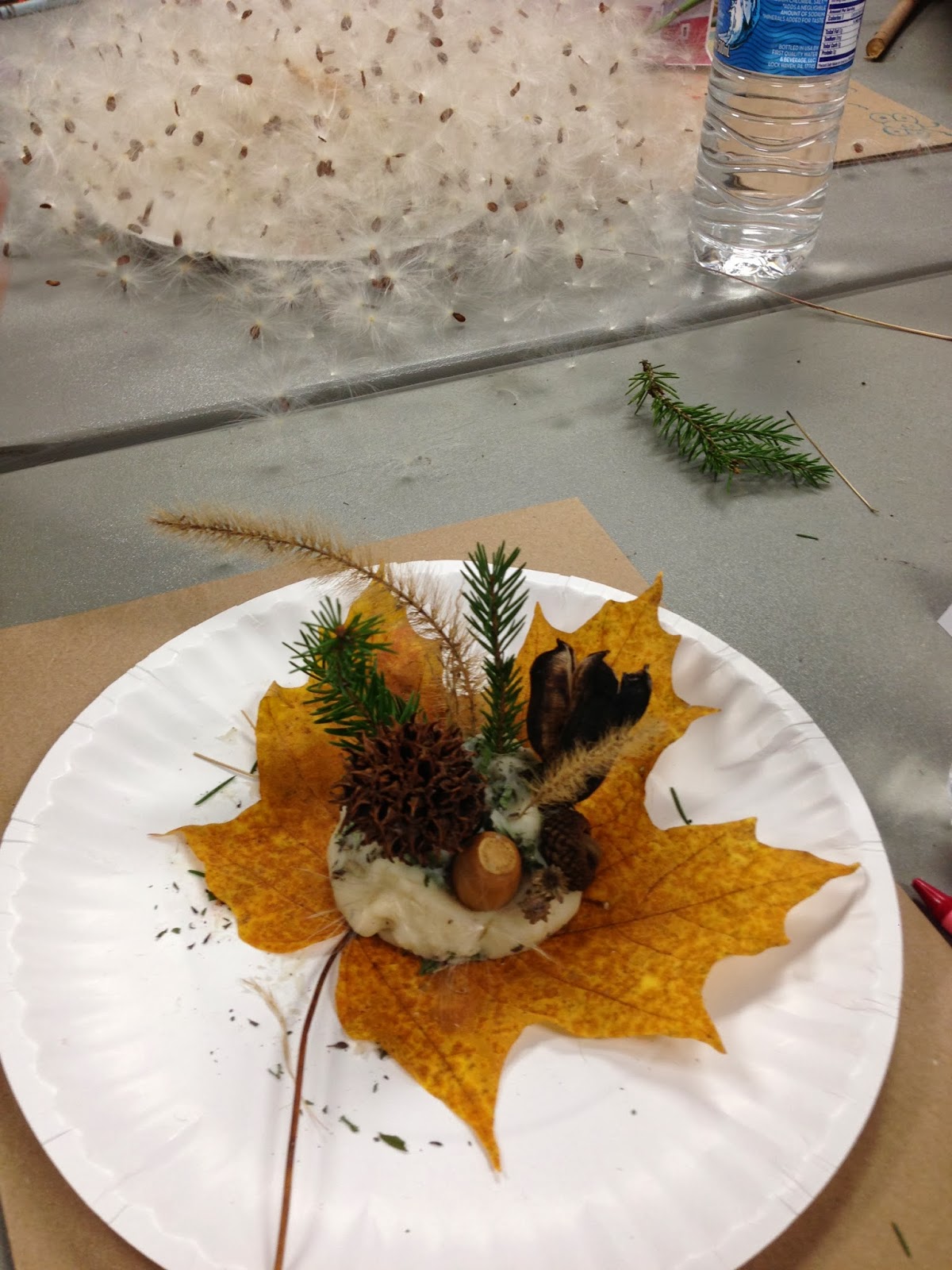 Inside Outside Michiana Natural Play Dough Sculptures