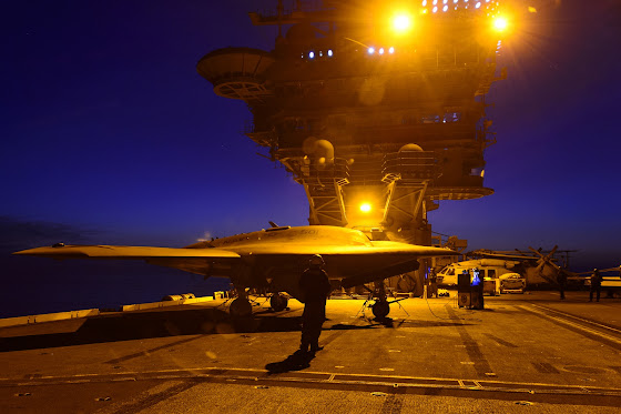 The previous UCLASS funding is shackled to legislation that require several studies and reports to Congress on the Navy’s intentions for the final platform X-47B UCLASS
