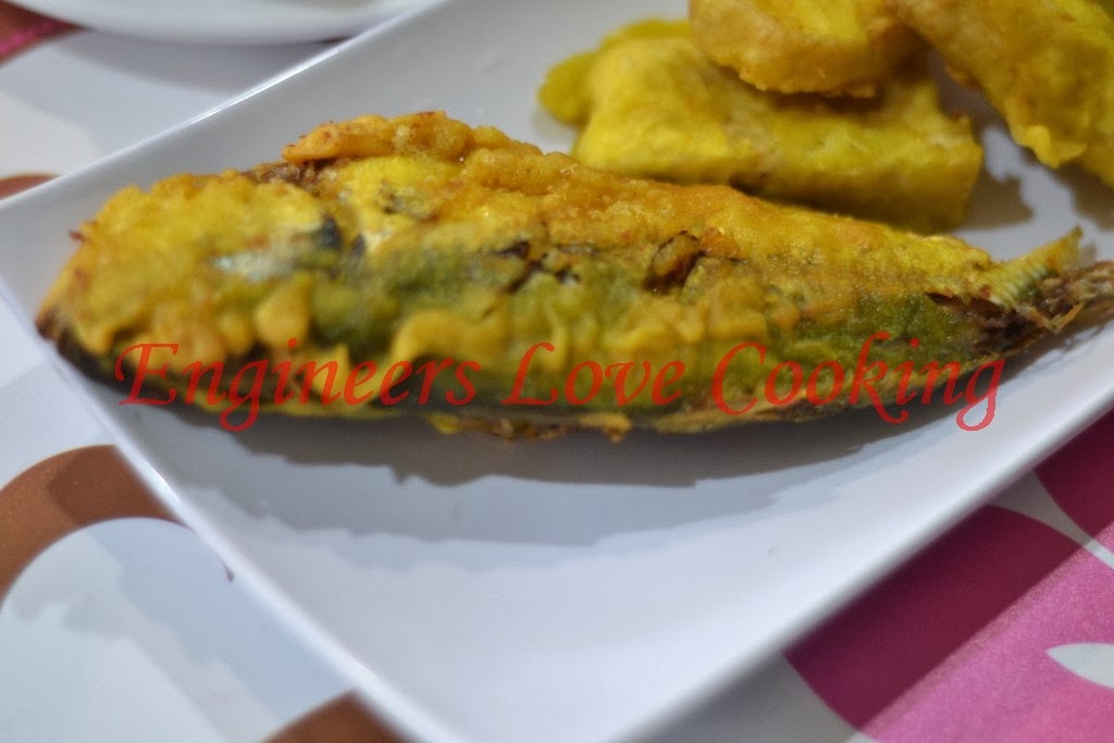 Engineers Love Cooking IKAN CELUP TEPUNG GORENG RANGUP / FRIED FISH