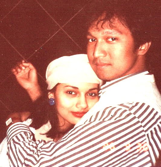 The Newly Wed Ikang Fawzi and Marissa Haque, Roma, Italia, Sept 1986