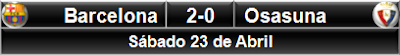 Barcelona 2-0 Osasuna