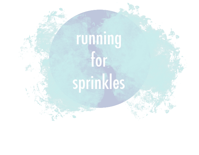Running for sprinkles