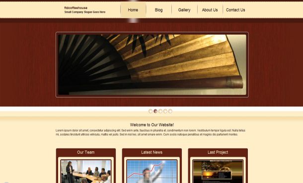 Pink Chocolate Brown Business Website Template Pink Chocolate Brown Business Website Template