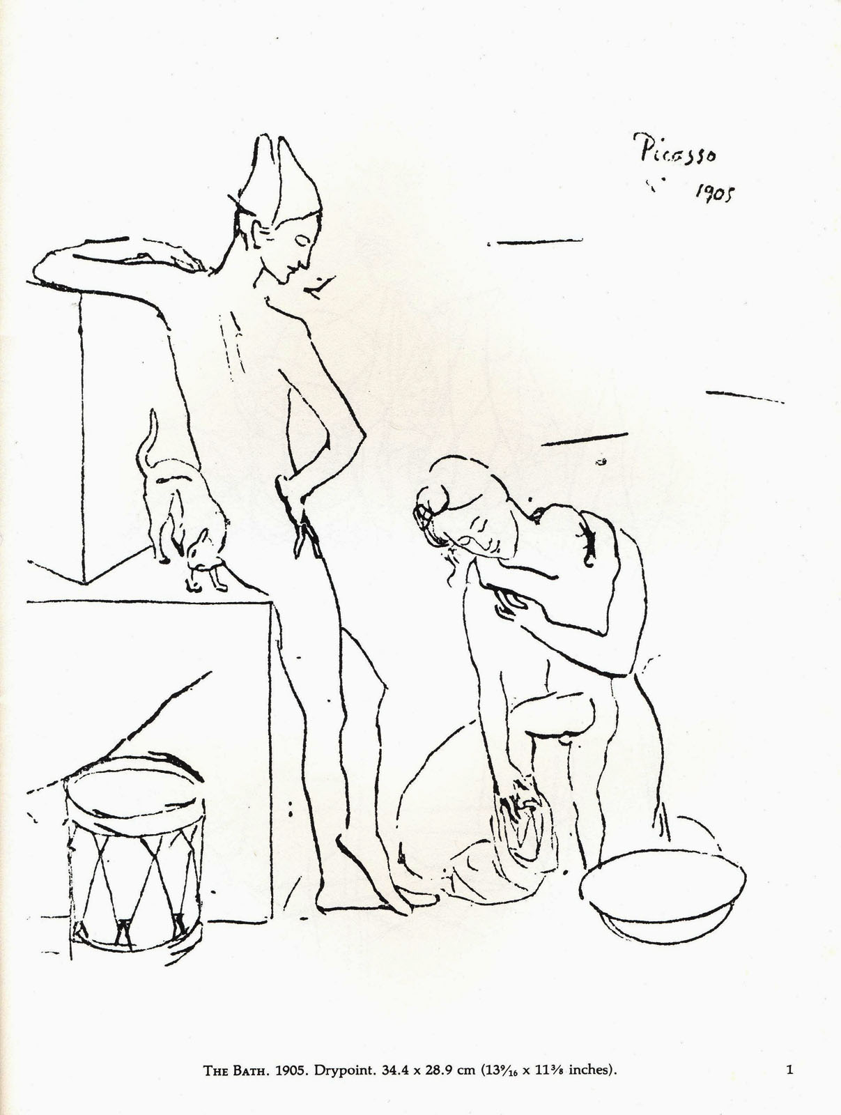 Line Drawing By Picasso : Un rincón sombra picasso line drawings and prints